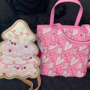 Betsey Johnson Christmas purse set